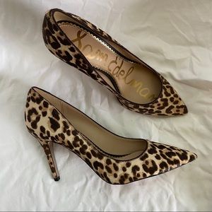 sam edelman margie nude leopard pumps
